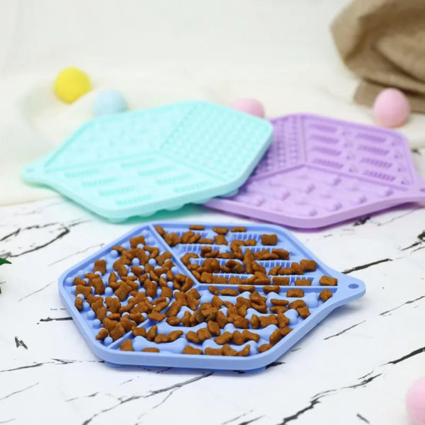 dog lick plate slow feeder